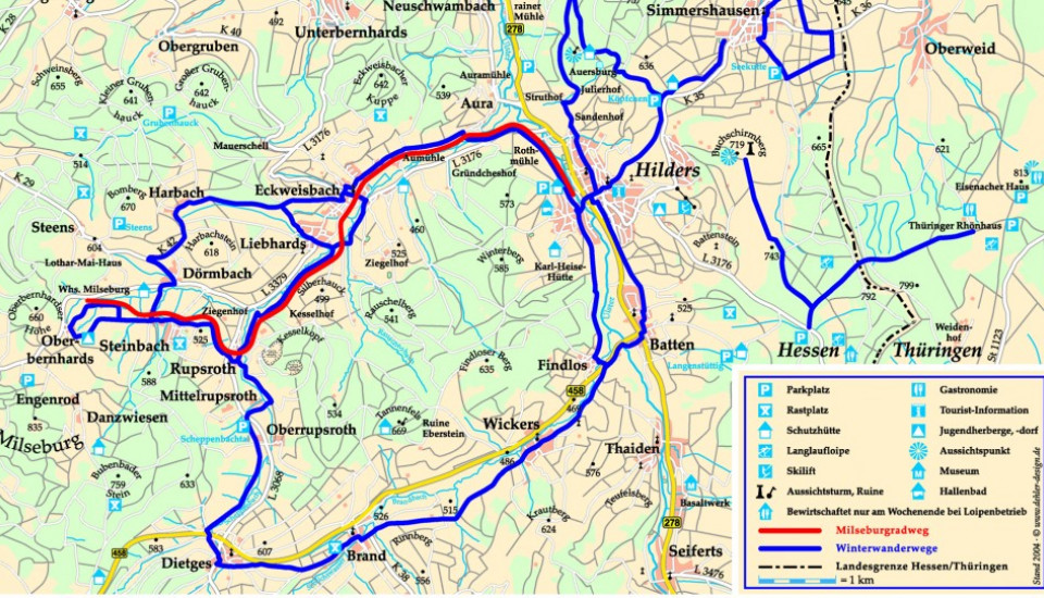 Wanderführer & Kartenmaterial