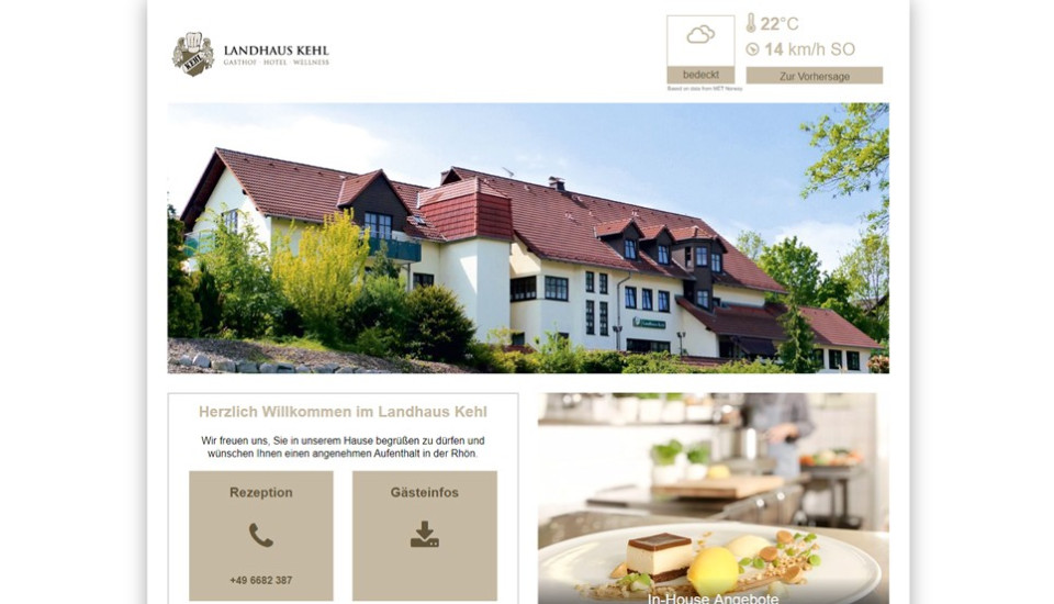 Digitale Gästeinfos