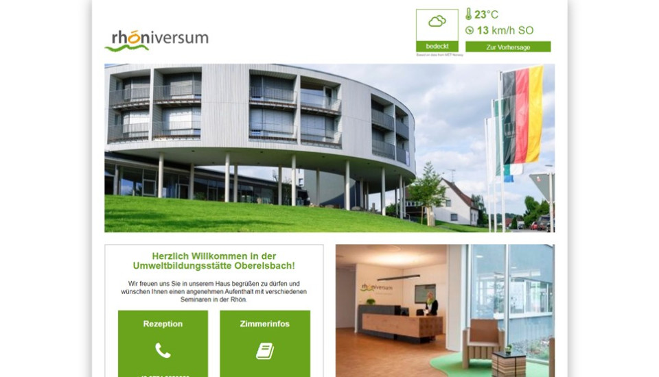 Digitale Gästeinfos