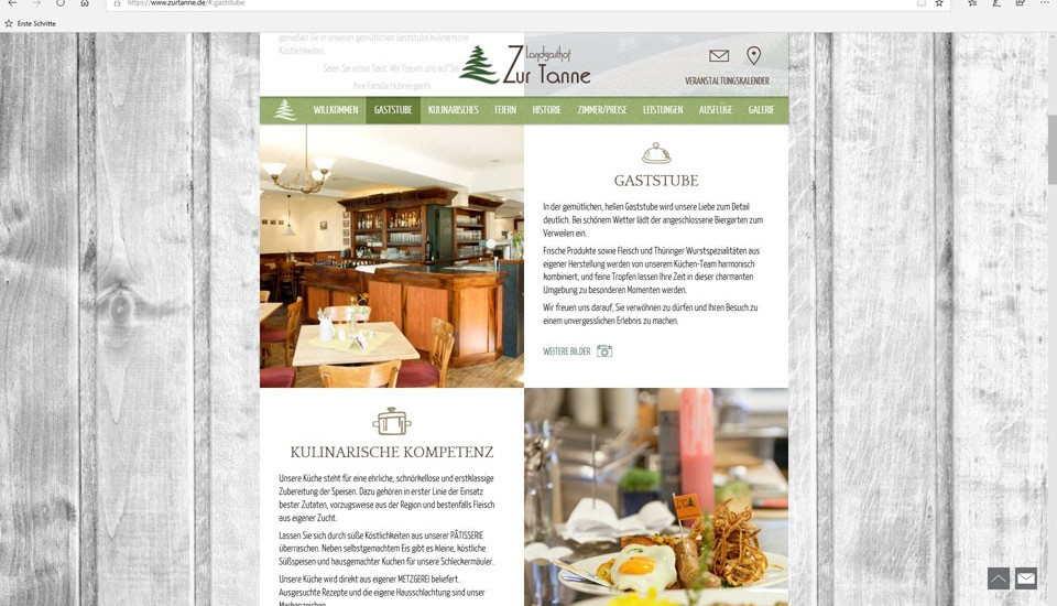 SEO-optimierte, funktionale und moderne Website